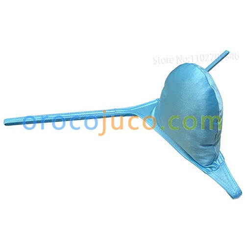 Hot Men Shiny Bikini Thong Underwear Touch Feeling G String Contour Pouch Tangas Muor