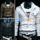 Herren Slim entworfen Mantel Jacke Größe S ~ XL 4 Farbe MU1003