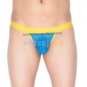 Hot Men Durchsichtige Spitzen-Bikinis Hose Unterwäsche Skimpy Shorts Offene Schritt-Slips MU230X