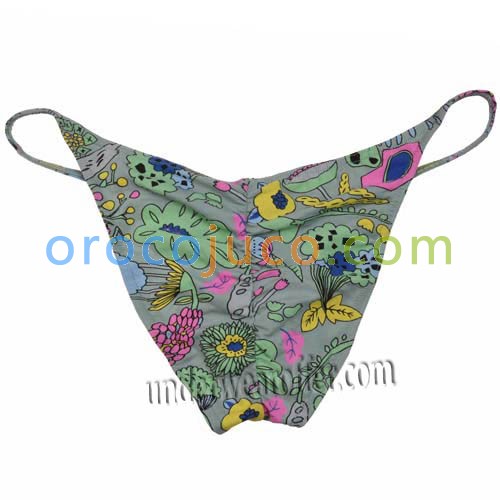 Sexy Hommes Micro Tanga Pantalons Hommes String Bikini Brillant Coton Slips Sous V Tements