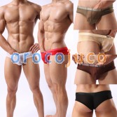 New Men 's Sexy Voir à travers Mesh Mini Boxer Briefs Sous-vêtements Bulge Bikini Boxers 6 Couleurs 3 Taille Pour Choisir MU343