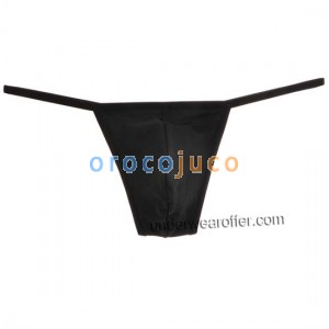 Sexy Men 's Cotton Strong Thong Underwear Doux Micro Cut G String Hip Tangas MU274