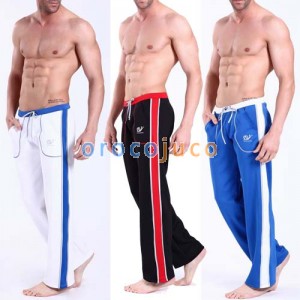 NOUVEAU Pantalon de survêtement sport pour hommes GYM Athletic Slim Fit Pantalon MU152 M L XL