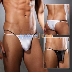 Le string sexy pour homme améliore les sous-vêtements à poche renflée Short MU44