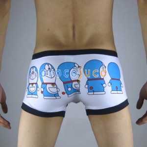 Boxeador de dibujos animados Doraemon Men Underwear s talla M ~ XL KT78