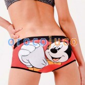 Pantaloncini intimi KT53 di Cartoon Mickey da donna