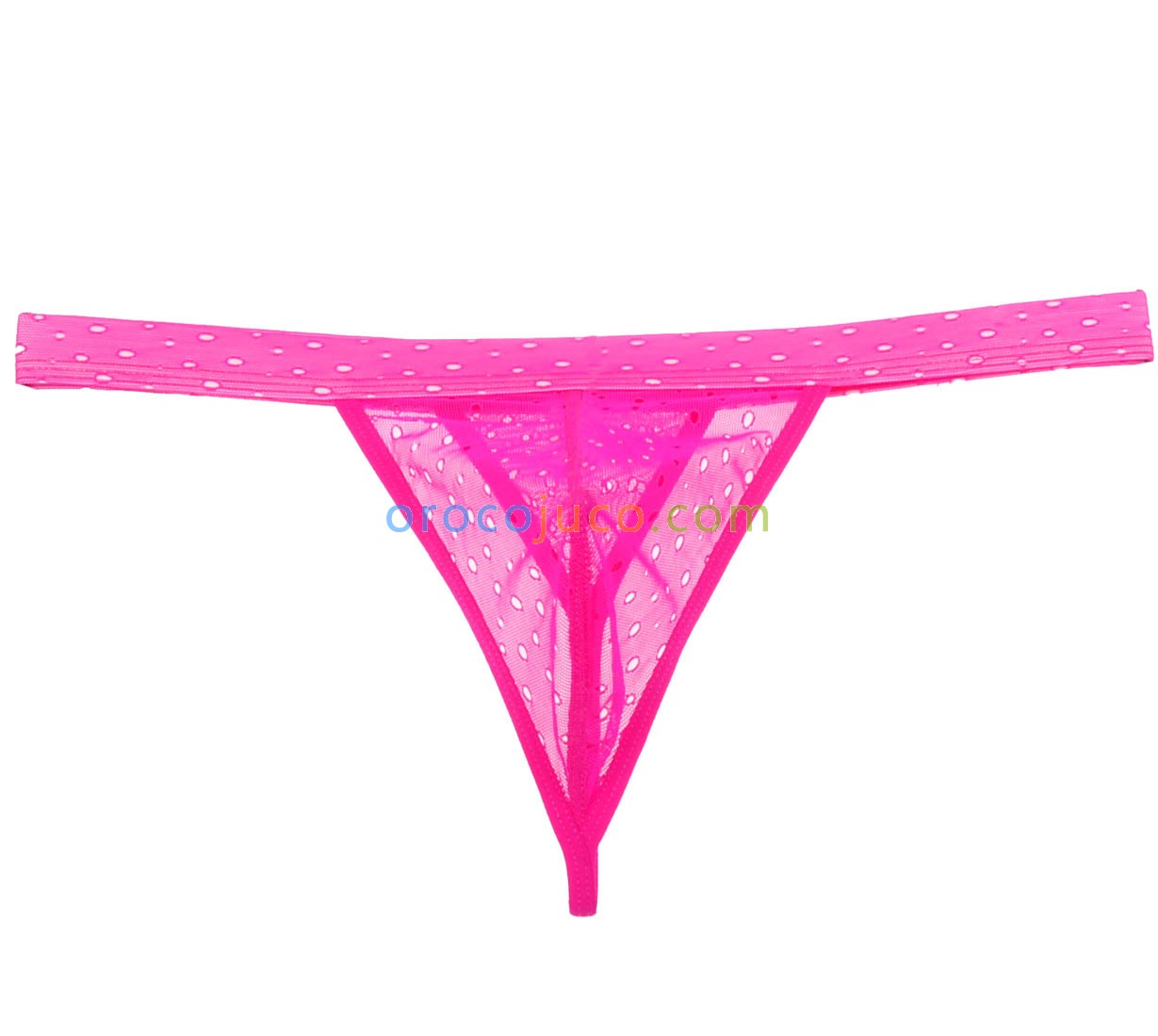 Sexy Men's Sheer Jacquard Lace Bikini Thong Underwear Mesh Belt Open ...