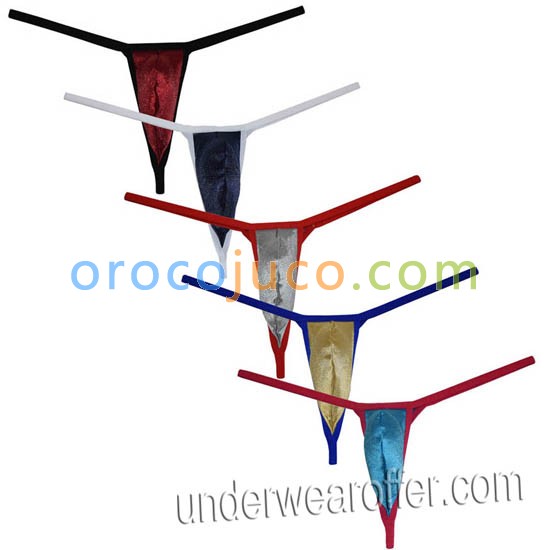Sexy Tiny Micro String Men Suave Bikini Brief Tanga Pants Shiny Underwear Ultra Comfy MU628