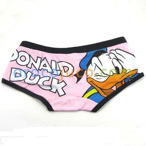 Cartoon Donald Duck Women's Girl Underwear  shorts KT49