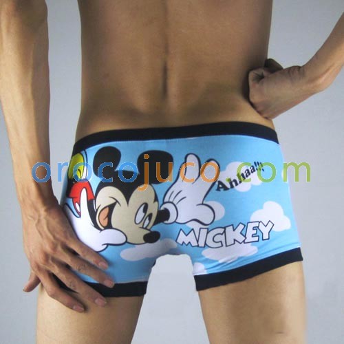 Mickey Mouse Men's Underwear boxer  shorts M~XL KT64