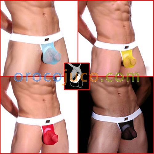 Sexy Mens See-Through Underwear Thong MU147