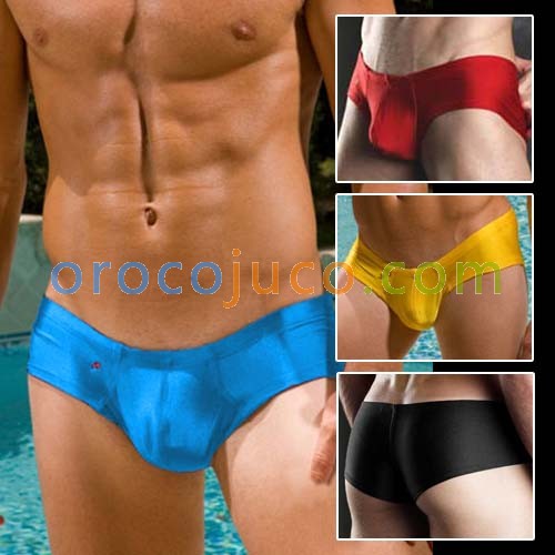 Men's Sexy thong enhance bulge pouch Boxer briefs  MU37