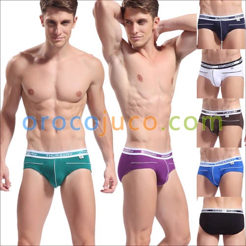 Bamboo Fiber Men's Sexy Low Waist Tight Briefs Shorts Underwear Size S M L XL MU1875