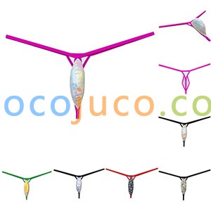 Men Pouch Enhance String Thong Ultra Minimum Coverage G-string Tangas Jockstrap Underwear