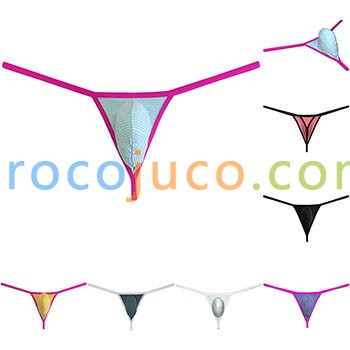 Men's Skimpy Pouch Lingerie Breathable Micro Bikini Enhancing G-String Underwear