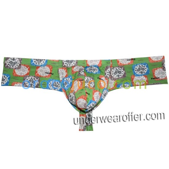 Men Cheek Boxer Tanga Underwear Bulge Pouch Micro Thong Boxer Slip Mini Lingerie  MU778