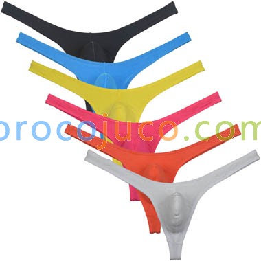 Men Modal Thongs Bikini Underwear G-string Jockstrap Guy Hipster T-back 8 Colors