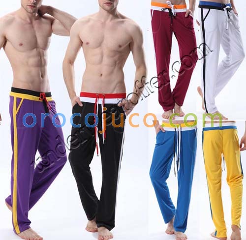 New Arrival Men's Fashion Gym Athletic Slim Fit Jogging Trousers Low Rise Sport Casual Pants 4 Size 6 Colors Offer MU1852