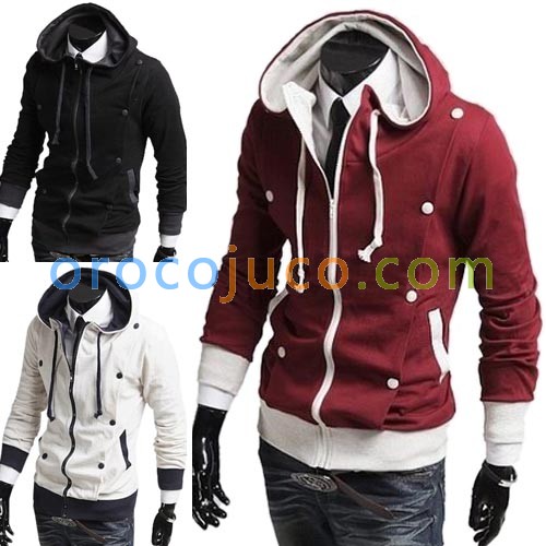 Men’s Slim Fit Stylish Coats Jackets 4 Size 3 Color MU1017