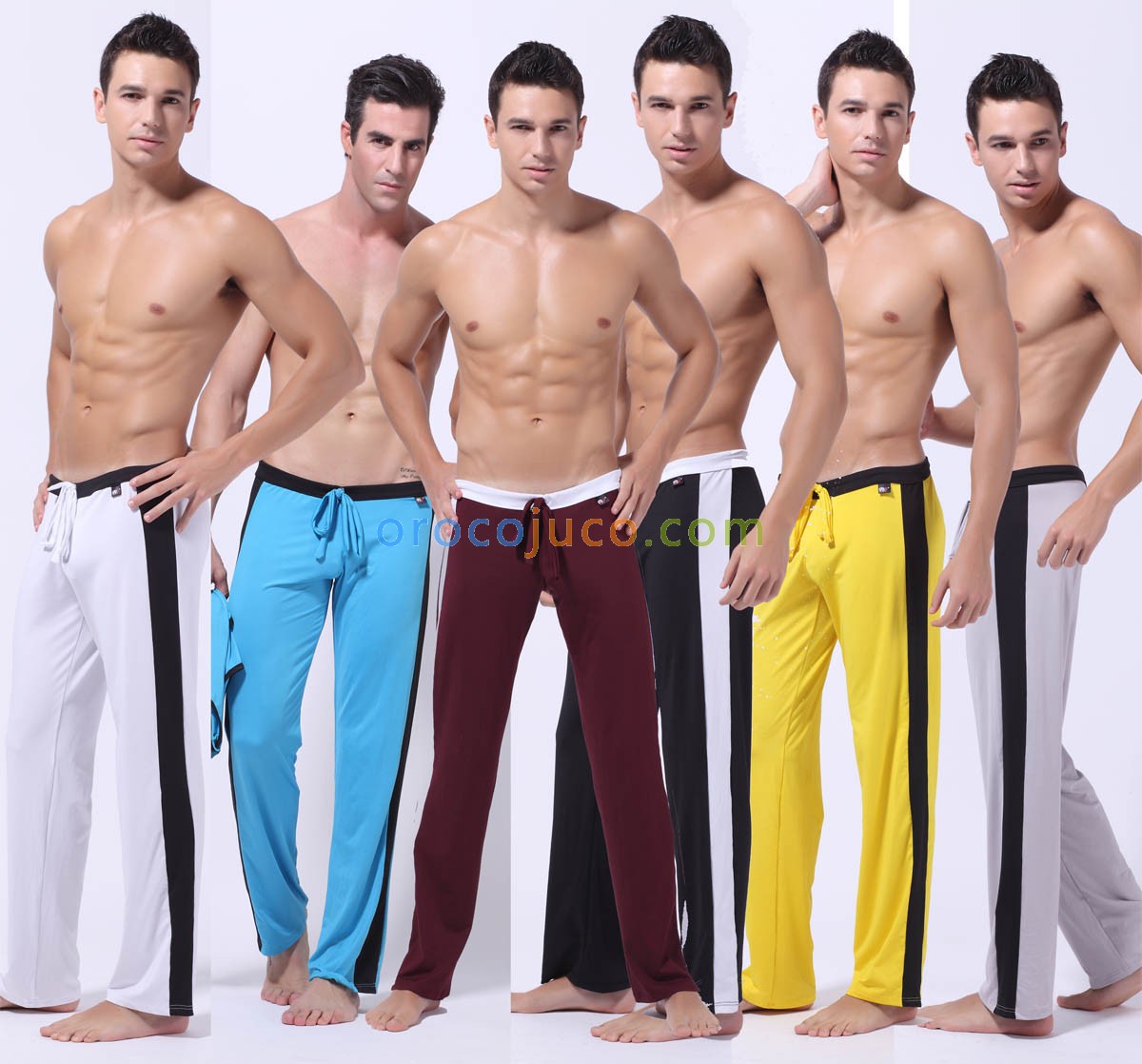 Men’s Comfortable Long Loungewear Pants  3 Size S M L Gym Casual Sports YOGA Running Trousers Underwear 6 Colors MU168 