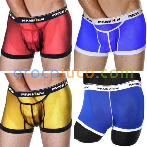 Sexy Men’s See-through Underwear Boxers Briefs MU254 