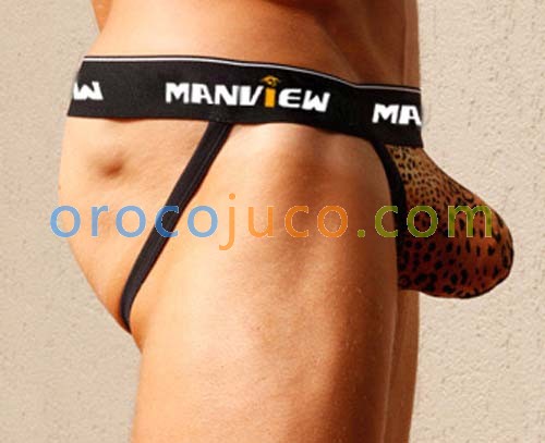 Leopard Sexy Men’s Underwear Briefs Thong MU261 
