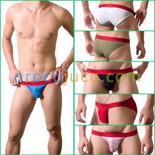 Cotton Tanga freedom Sexy Men's Underwear Thong Briefs MU504