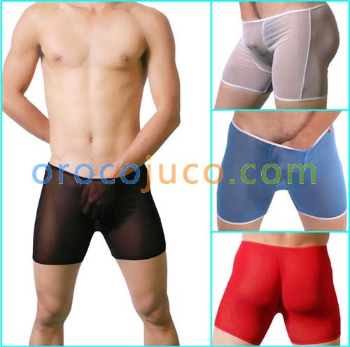 Sexy Men's See-Through Underwear Boxers MU506