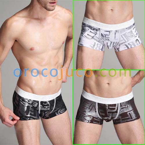 NEW Men's sexy Underwear Boxers Brief with regenerated cellulose fibre MU515 M L XL 