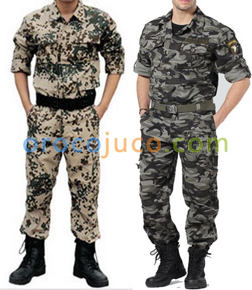 Men’s Military BDU Pants & Coat Army Cargo Fatigue Camouflage Camo Uniform MU570