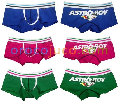 Astro Boy U-Briefs Sexy Men’s Cotton Underwear boxer brief shorts MU829 M L XL
