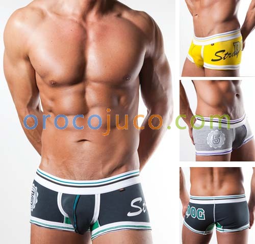 U-Briefs Sexy Men’s Cotton Underwear boxer brief shorts MU832 S M L