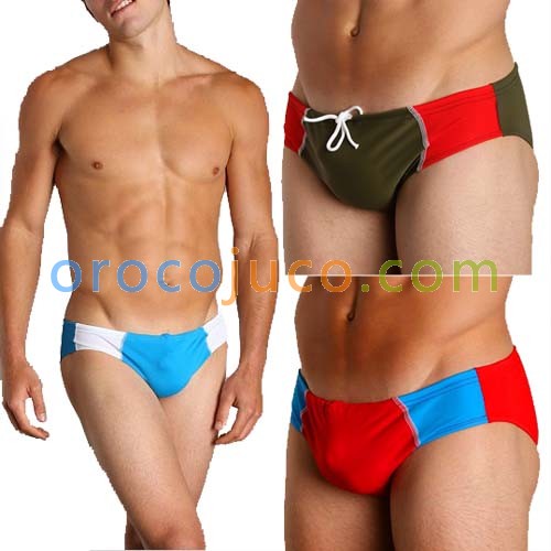 New Men’s sexy low rise Briefs Swimwear Size M L XL MU889