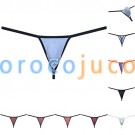 Sex Men Bikini Thong Underwear Low-rise G-string Silk Soft Pouch T-back Lingerie MUOR3011