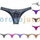 Men Shiny Metallic Cheeky Briefs Underwear Male Pouch Posing Trunks Underpants MUOR91
