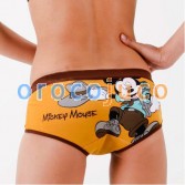 Brown Mickey mouse Women's Girls Underwear  shorts  KT37