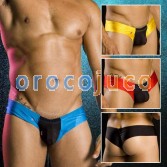 Men's Sexy thong enhance bulge pouch Cheek Boxer J04 MU39
