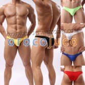 Sexy Men Mini Briefs Underwear Comfy Enhance Bulge Pouch Bikini Thong Briefs MU41X