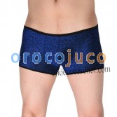 Shiny Men's Cheeky Booty Boxers Bluge Pouch Thong Pants Male Soft Boxers short MU606