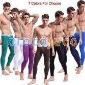 Hot Bamboo Fiber Men's Sexy Tight Long Johns Thermal Underwear Pants Size S M L MU1873
