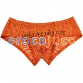 Sexy Men Hollow Pattern Bikini Boxer Briefs Underwear Jacquard Mini Trunks Pants MU616