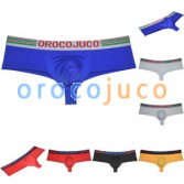 Men Ultra Cheeky Boxers Thong Underwear 1/2 Rear Coverage Brazilain Bikini Pants