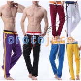New Arrival Men's Fashion Gym Athletic Slim Fit Jogging Trousers Low Rise Sport Casual Pants 4 Size 6 Colors Offer MU1852