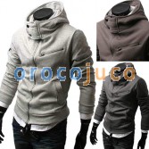 Men’s Stylish Slim Fit Hoodies Jacket Coats 4 Size 4 Color MU1011