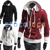 Men’s Slim Fit Stylish Coats Jackets 4 Size 3 Color MU1017