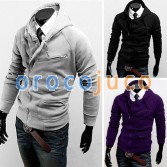 Men’s Stylish Slim Fit Jackets Coats 4 Color XS~L MU1024