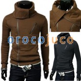 Men’s Stylish Slim Fit Jackets Coats Hoody 4 Size 3 Color MU1034