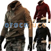Men’s Stylish Slim Fit Jackets Coats Hoody 4 Size 3 Color MU1035