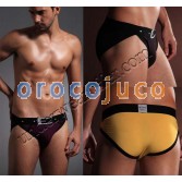 5 Sizes 1PCS Sexy Men’S Bamboo Fiber Low Rise Fashion Comfortable Underwear Mini Bikini Briefs MU1902