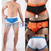 1PCS Sexy Men’s Comfortable Smooth Boxer Briefs Underwear Soft Shorts Sport Boxers Asia Size M L XL Offer 4 Color Available MU1925